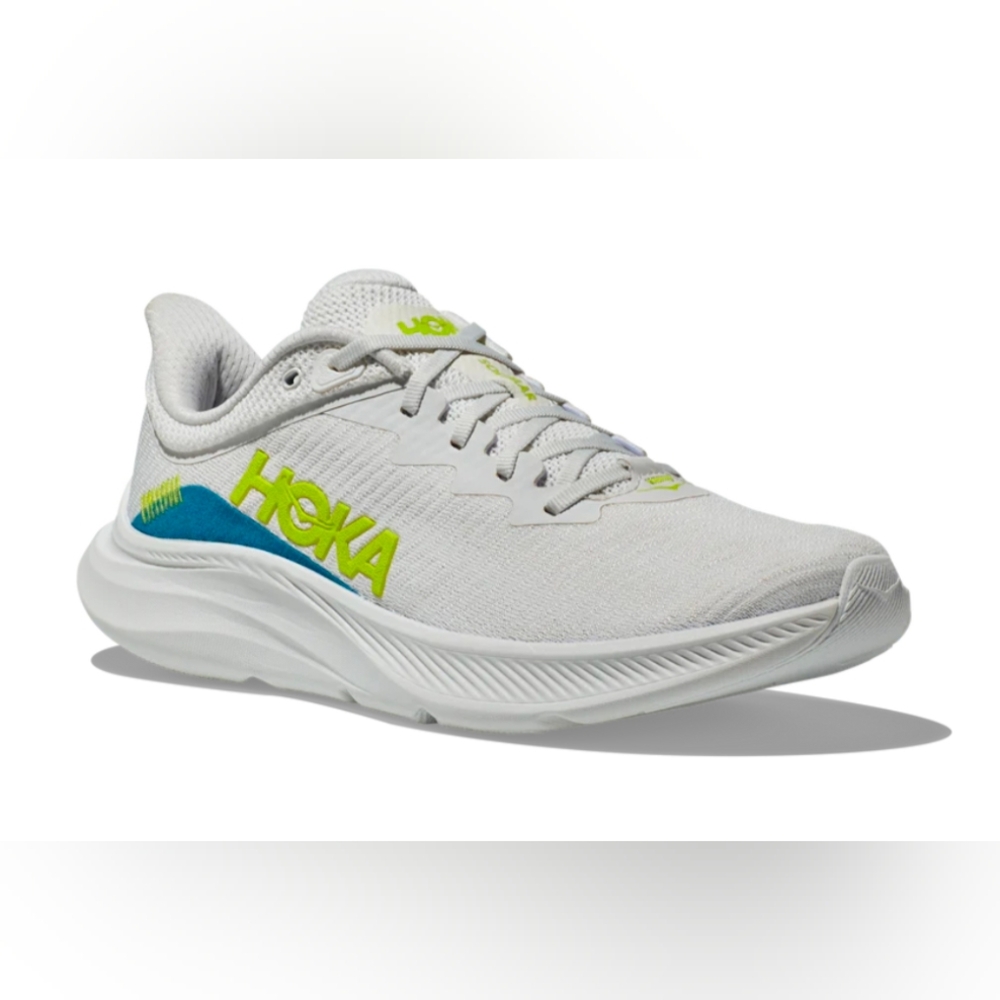 Hoka • Solimar Running Shoes in BLANC DE BLANC/DIVA , men's size 11D